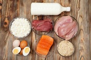 Produits protéinés pour perdre du poids.