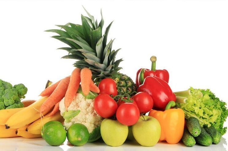 Les légumes sont la meilleure option pour le deuxième groupe sanguin. 